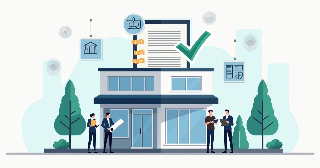 Fachada de imóvel comercial em processo de regularização por usucapião